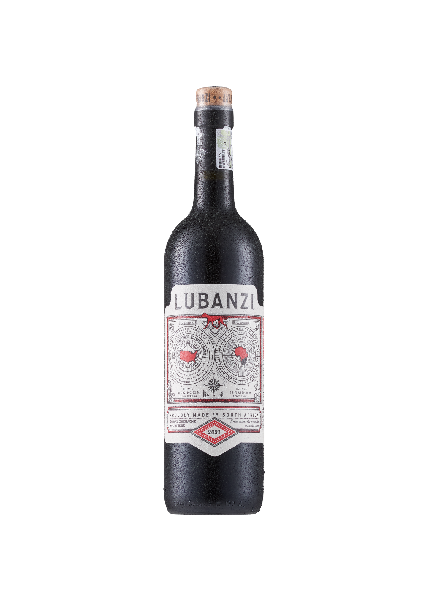 Lubanzi Red Blend Bottle