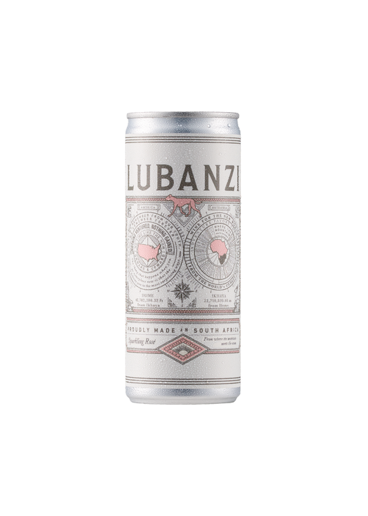 Lubanzi Rosé Bubbles Can