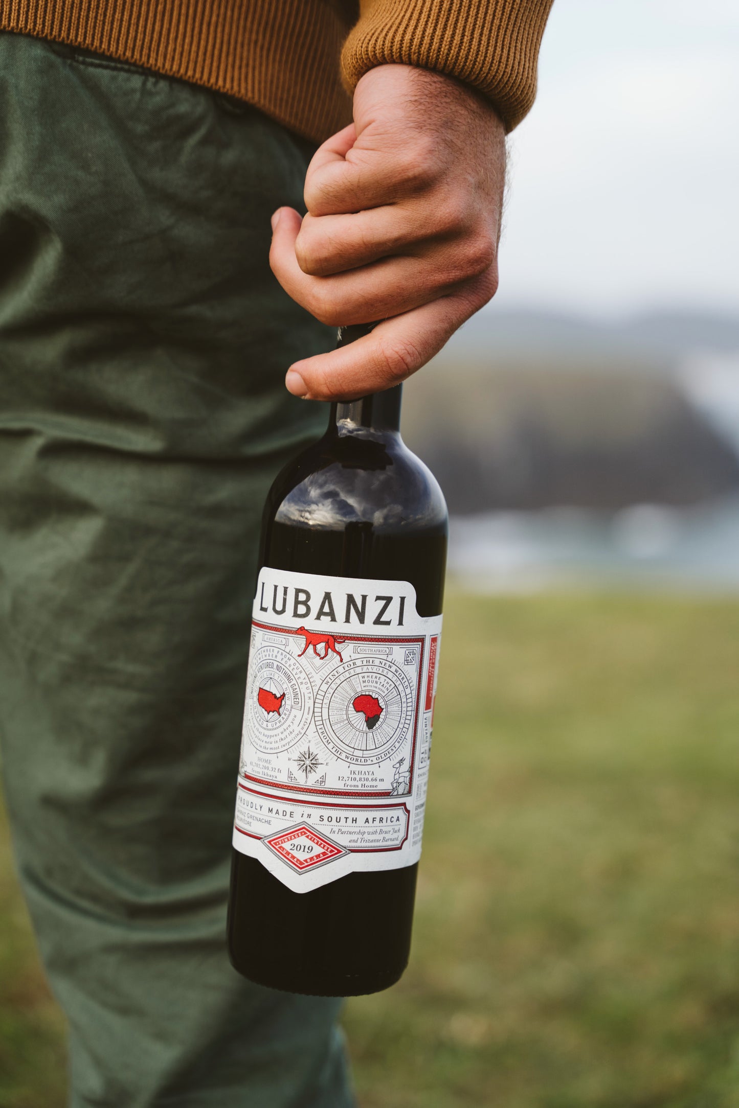 Lubanzi Red Blend Bottle