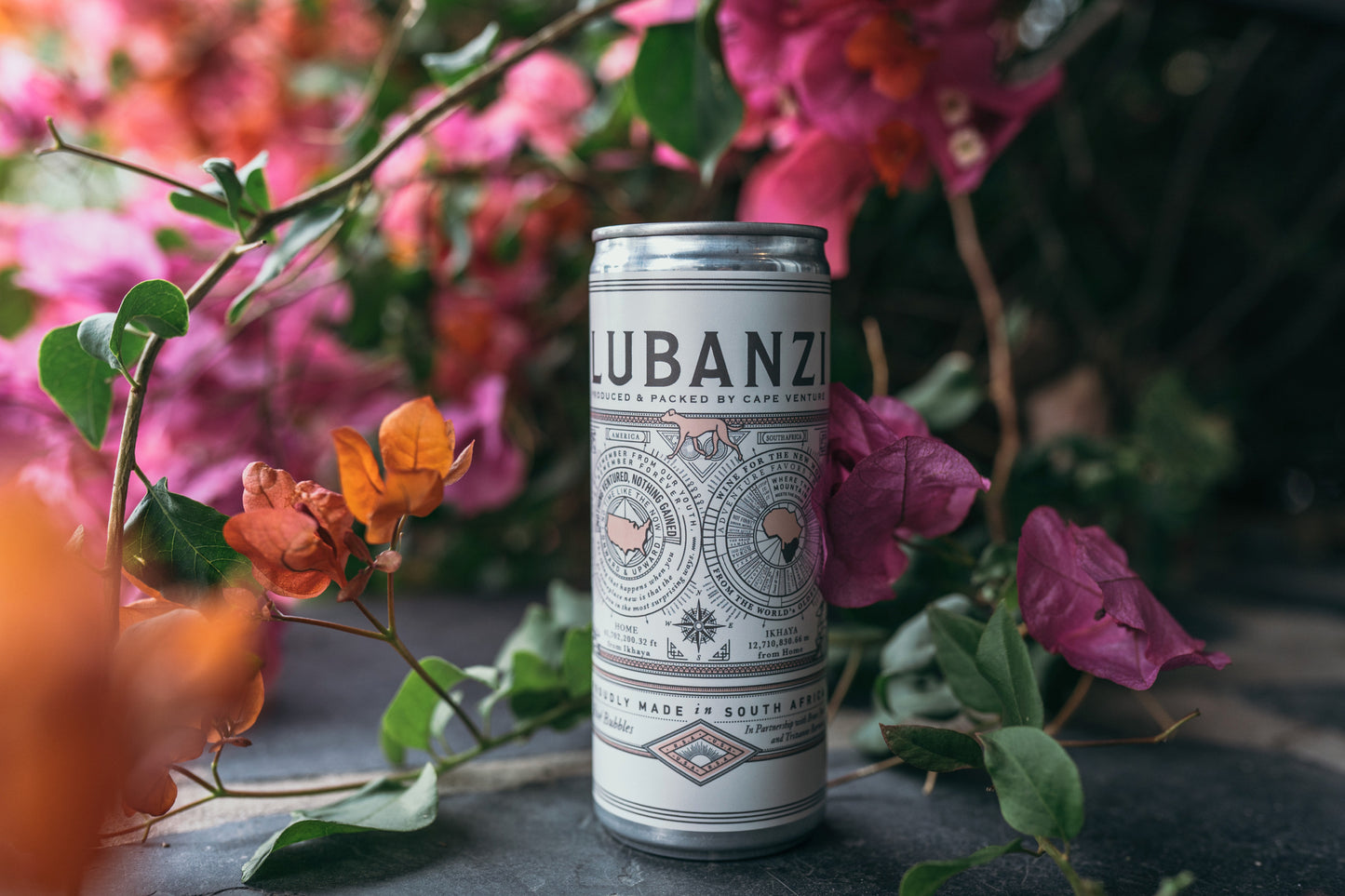 Lubanzi Rosé Bubbles Can